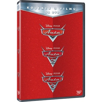 Auta kolekce 1.-3. DVD