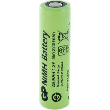 GP Batteries Акумулаторна Батерия R6 AA 220AAH-B 2200mAh NiMH 1 бр. BULK Industrial GP - GP-BR-R6-2200-BULK (GP-BR-R6-2200-BULK)