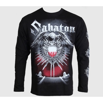 Tričko metal Carton Sabaton Poland černá