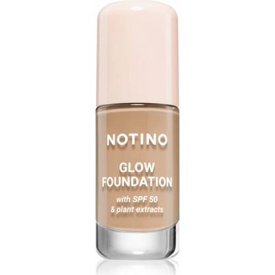 Notino Foundation Glow foundation with SPF50 & plant extracts make-up 01 medium warm 30 ml
