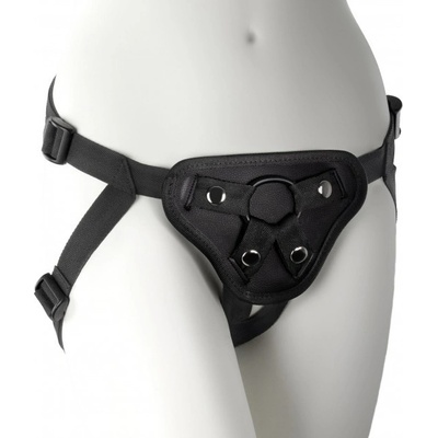 Crushious Snap Strap Strap-On Harnesstroj s O-ring