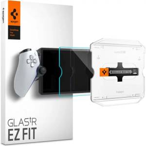 Spigen Glass tR EZ Fit закалено защитно стъкло за PlayStation Portal Remote Player (AGL07183)