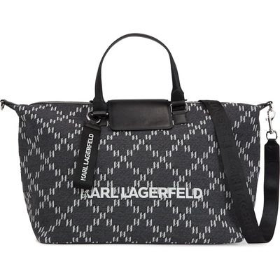Karl Lagerfeld "Чанта за пътуване тип ""Weekender""" сиво, размер One Size