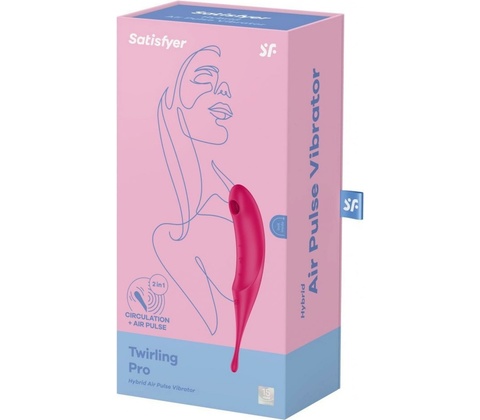 Satisfyer Twirling Pro červený