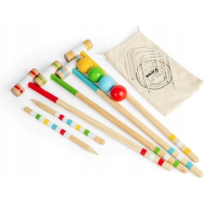 Bigjigs Toys Dřevěný kroket Garden