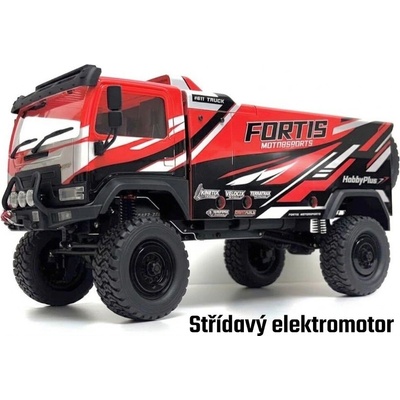Absima RC auto Hobby Plus / Absima DKR-4 Fortis Rally Truck 1:18 4WD Brushless RTR - červená