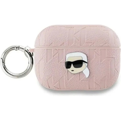 Karl Lagerfeld Кейс Karl Lagerfeld Monogram Karl Head за AirPods Pro 2, розов (3666339283780)