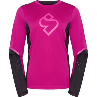 Sweet Protection Дамска фланелка с дълъг ръкав за колоездене Sweet Protection Women's Hunter II Park Long Sleeve Cycling jersey - Fuchsia (156-2829-0212)