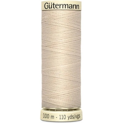 Nit PES Gütermann 100 (100m) - univerzální barva 160 - béžová