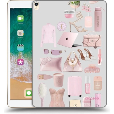 Picasee silikónový prehľadný obal pre Apple iPad Pro 10.5 2017 2. gen Glam Babe
