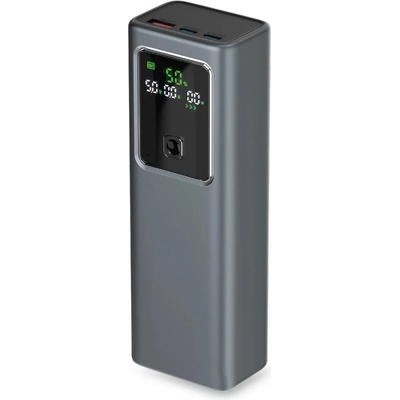 SBS 20000mAh PD 100W PowerBank с LCD дисплей, сив (8018417499401)