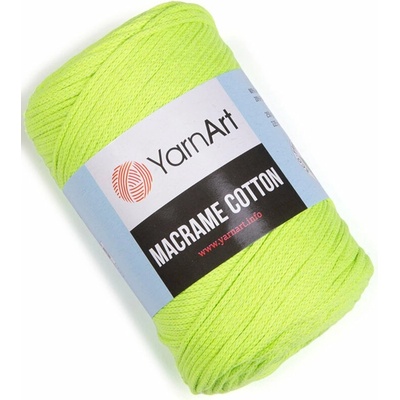 YARNART Macrame Cotton 2 mm 225 m 801 Lime юта (Macrame Cotton 2 mm 801)