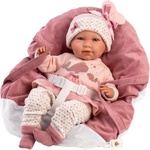 Llorens 74014 NEW BORN - реалистична бебешка кукла със звуци и меко текстилно тяло - 42 (4-74014)
