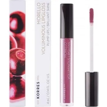 KORRES Изпълващ устните гланц , Korres Morello Voluminous Lip Gloss 27 Berry Purple