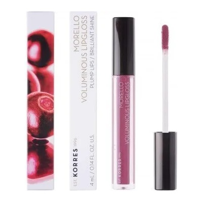 KORRES Изпълващ устните гланц , Korres Morello Voluminous Lip Gloss 27 Berry Purple