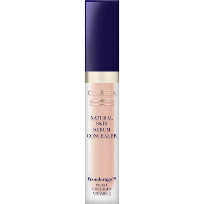 Claresa Natural Skin Serum Korektor korektor-sérum s prirodzeným finišom 1P Peach 7 ml