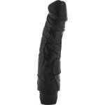 Seven Creations Вибратор латекс "love black" 19 см