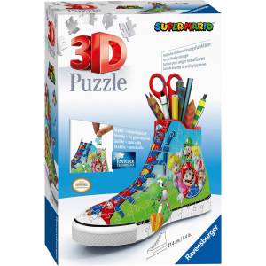 Ravensburger 3D Пъзел Ravensburger от 108 части - Обувка, Супер Марио (11267) - ozone