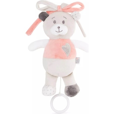 Amek Toys ПЛЮШЕНА БЕБЕШКА ЛАТЕРНА МЕЧЕ 21 СМ СИН/РОЗОВ