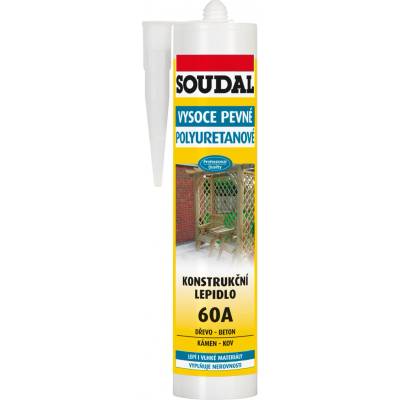 Soudal 60A konštrukčné lepidlo vysokopevné 300 ml