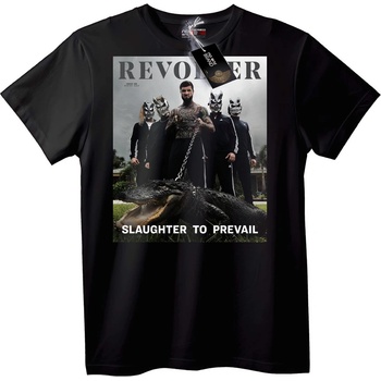 NOONEBRAND Тениска Slaughter to Prevail Револвер - 5XL, White