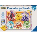 Ravensburger Пъзел Ravensburger от 100 XXL части - Pokemon: Легендите Скарлет и Вайлет (12001075) - baby