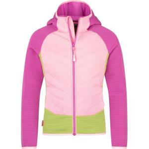 TROLLKIDS Детско поларено яке Trollkids Girl's Sirdal Jacket Fleece jacket - Fresh Berry / Candy Pink / Hedge Green - размер 164 (EU) (703-4380-0720)