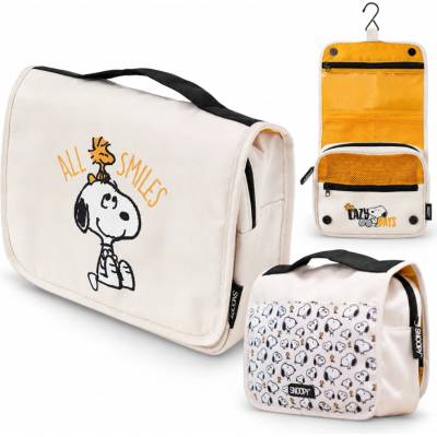 Grupoerik kosmetická taštička Snoopy béžová