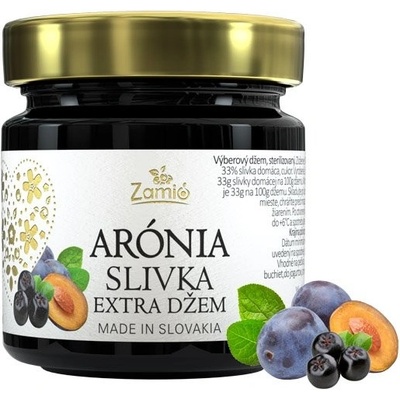 Zamio Extra džem Arónia Slivka 225 ml