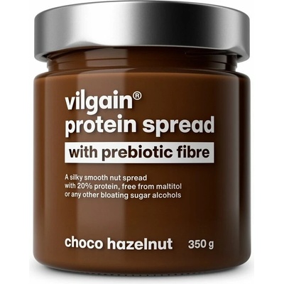 Vilgain Proteínový krém s prebiotickou vlákninou lieskové orechy s čokoládou 350 g