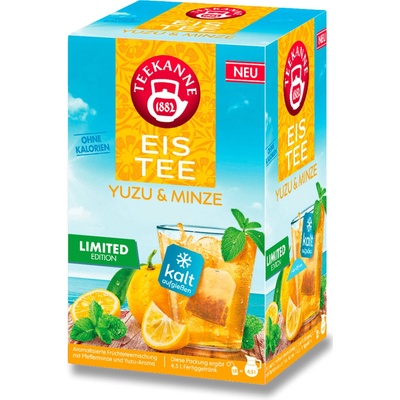Teekanne Eistee ovocný ledový čaj yuzu a máta 18 ks
