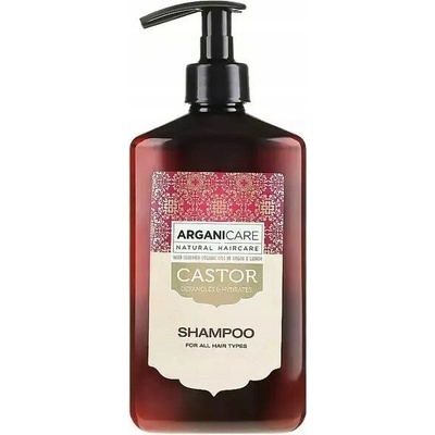 Arganicare Ricinový olej Šampon stimulující růst vlasů 400 ml
