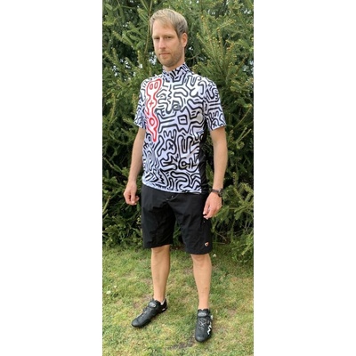 ROSTI KEITH volnější střih 2020 045 white-black