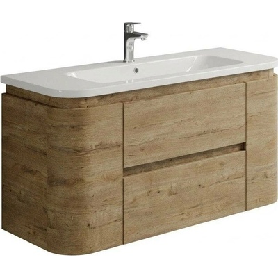 Naturel Shelley 119x50x45 cm dub mat SHELLEY120OAK SHELLEY120OAK – Hledejceny.cz