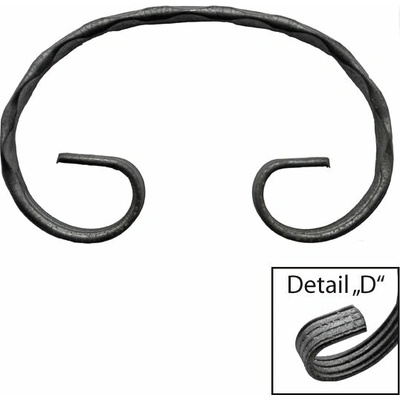 Element tvaru-C 120x75, P/030-10x4mm