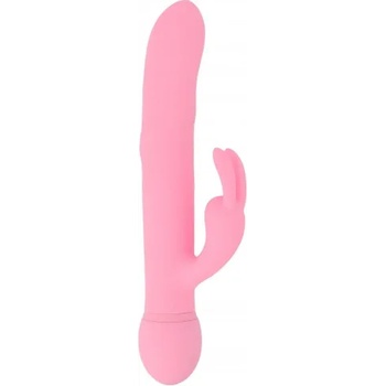 Image 1 of Toyz4Lovers Презаредим рабит вибратор от силикон с въртящи се перли Funny Madness