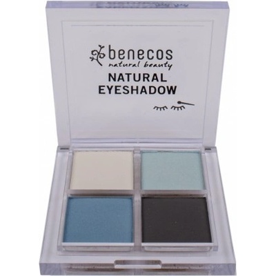 Benecos Paletka očných tieňov true blue Benecos 7,2 g