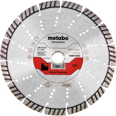 Metabo Diamantový řezný kotouč 150 x 22,23 mm 628572000
