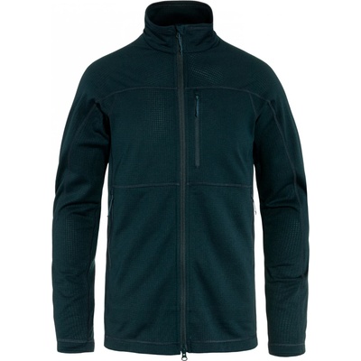 Fjällräven Мъжко поларено яке Fjällräven Abisko Lite Fleece Jacket - Dark Navy (005-4306-0314)