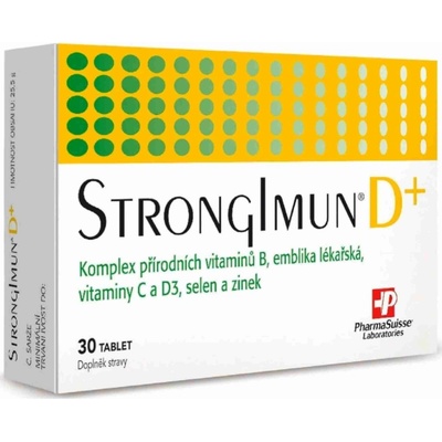 PharmaSuisse STRONGIMUN D+ 15 tabliet