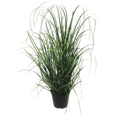 Umelá tráva v kvetináči 60 cm