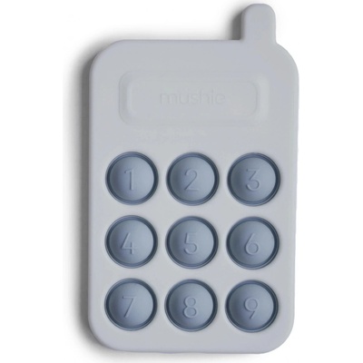 Mushie Silikónová hračka pop-it Phone Blush