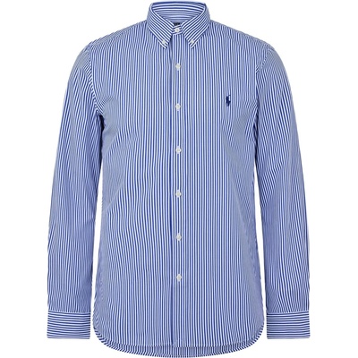 Ralph Lauren Stripe Poplin Slim Fit Shirt - Blue/White 009