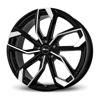 BROCK RC34 9x19 5x112 ET58.1 polished black