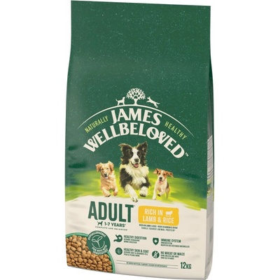 James Wellbeloved Adult jahňacie mäso a ryža 12 kg