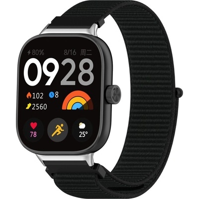 VSECHNONAMOBIL 86902 NYLON Vyměnitelný řemínek pro Xiaomi Redmi Watch 4 černý