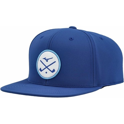 Mizuno Crossed Clubs Snapback modrá