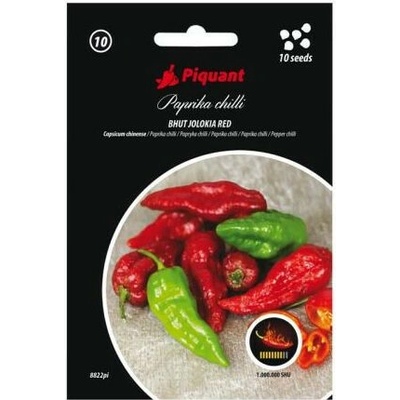 Piquant BHUT JOLOKIA RED semínka chilli papriček 10 s