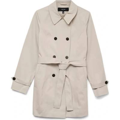 VERO MODA Палто Vero moda Chelsea Olivia trench coat - Beige (Oatmeal)