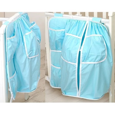 Джобове за детско легло с контейнер за пелени 60 x 70 см 64225-tuerkis